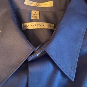 Geoffrey Beene Men's Blue Shirt